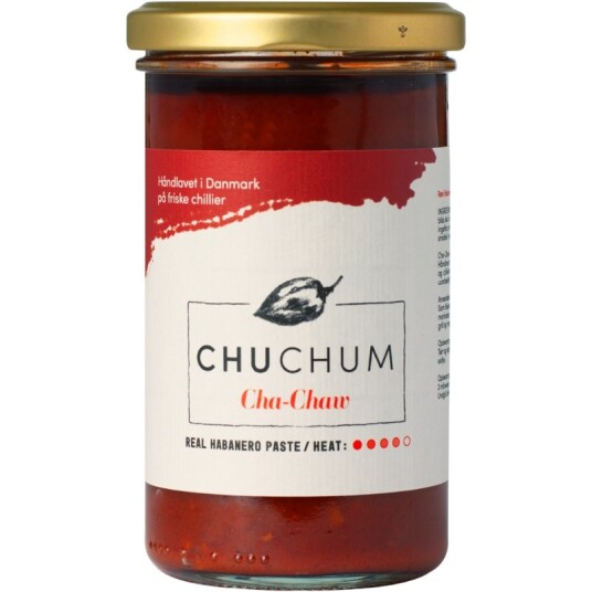 Cha-chaw Rød Habanero Chili Sauce 270ml