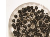Kortnål 20 mm sort - (100 stk.) Kortnål 20 mm sort - (100 stk.)