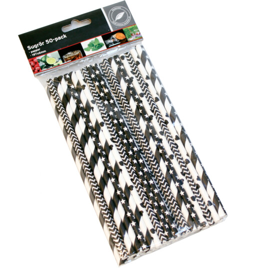 SUGERØR PAPP 50PK SUGERØR PAPP 50PK