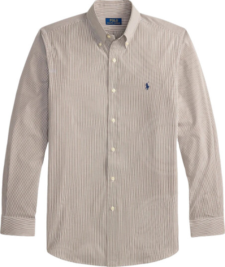 Polo Ralph Lauren Herre Skjorter Brun L,