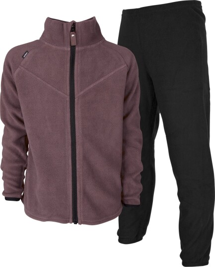 Lindberg Kids' Umeå Fleece Set Dry Rose 100
