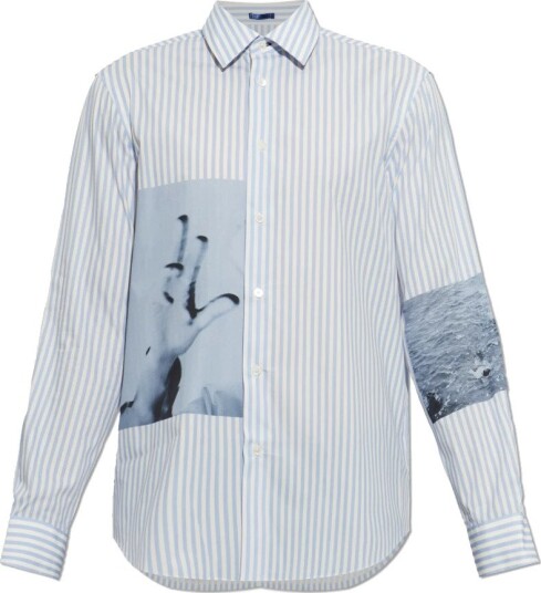 Paul Smith Herre Skjorter Blå 3XL,