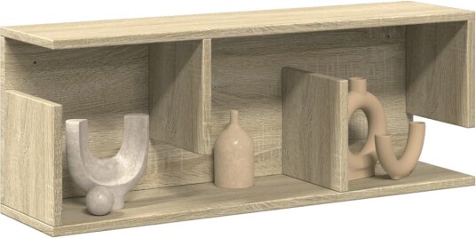 Veggskap 80x20x30 cm sonoma eik konstruert tre