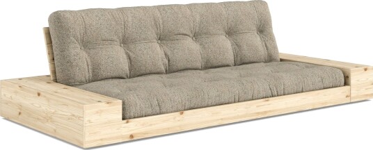 Karup Design Base med sideboks Klarlakkert furu/641 Varm Sand