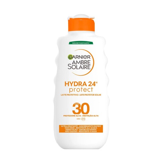 Garnier Ambre Solaire Hydra 24H Protect SPF 30 Solkrem 400 ml