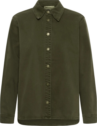 My Essential Wardrobe Mwlinn Sofia 149 Shirt   Khaki green   46