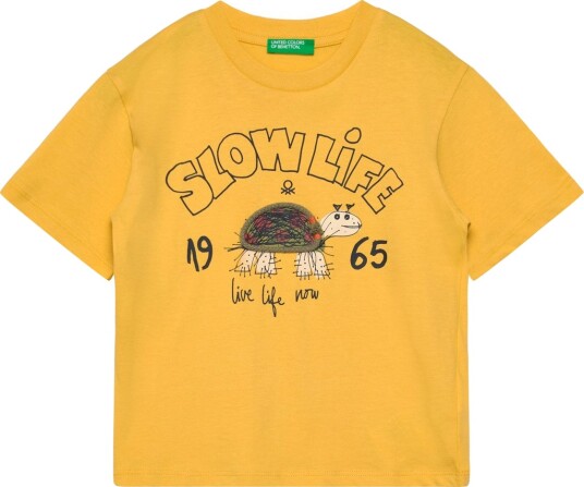 United Colors of Benetton T Shirt   Yellow   116