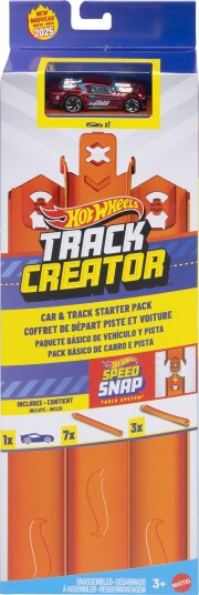 Hot Wheels Hw Track Creator Track & Car Starter Pack - Multi/patterned - ONE SIZE Hot Wheels Hw Track Creator Track & Car Starter Pack - Multi/patterned - ONE SIZE