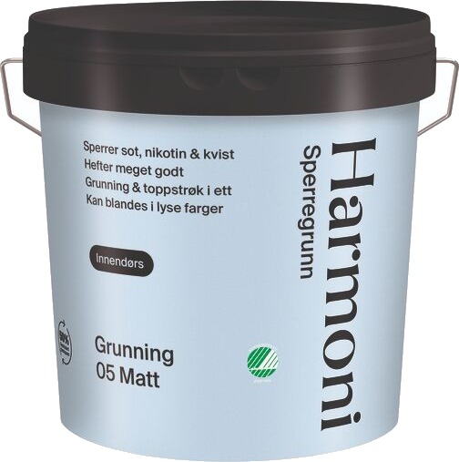 Harmoni Sperregrunn Hvit 2.7l Harmoni Sperregrunn Hvit 2.7l