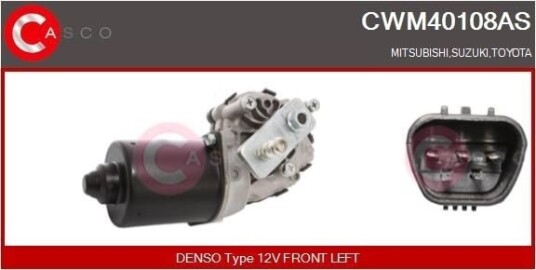 CASCO CWM40108AS Vindusviskermotor