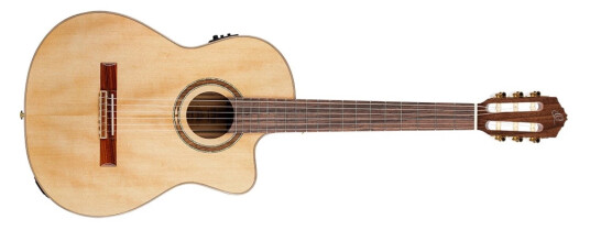 Ortega Guitars Ortega Rce158mn Klassisk Gitar 4/4 Size, Med Mik, Medium Neck