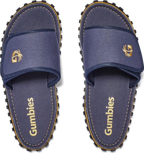 Gumbies Unisex Strider Slides Navy 38