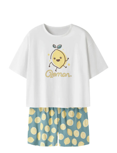 Name It Nkfnightset Boxy Lemon Noos White 98 104