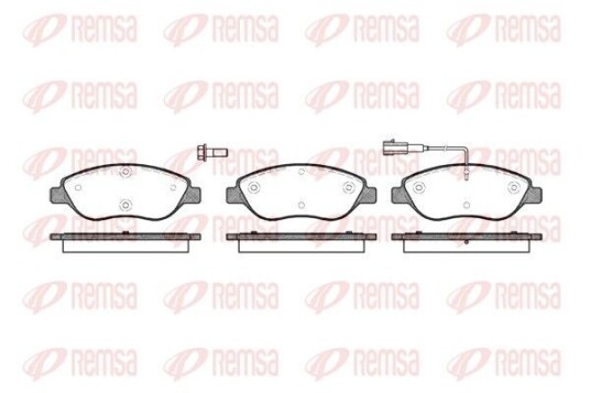 Bremseklosser REMSA 0860.01