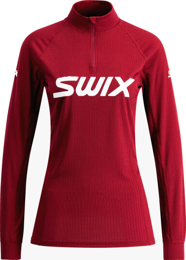 Swix RaceX Classic Half Zip Burgunder S