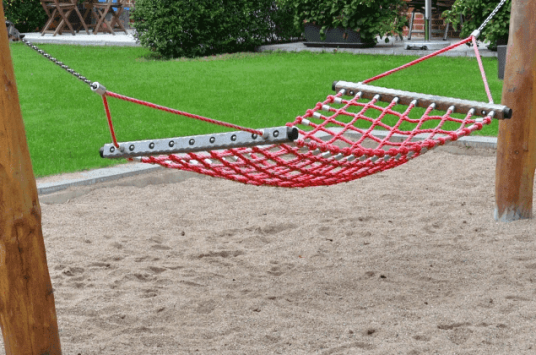 Hengekøye for lekeplass og parker 150x80cm