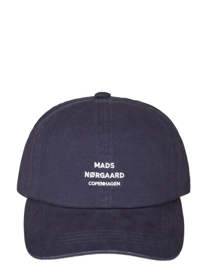 Mads Nørgaard Soft Twill Cash Cap Navy ONE SIZE Mads Nørgaard Soft Twill Cash Cap Navy ONE SIZE