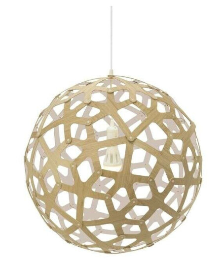 David Trubridge - Coral Pendel Ø80 Hvit 1 Side David Trubridge - Coral Pendel Ø80 Hvit 1 Side