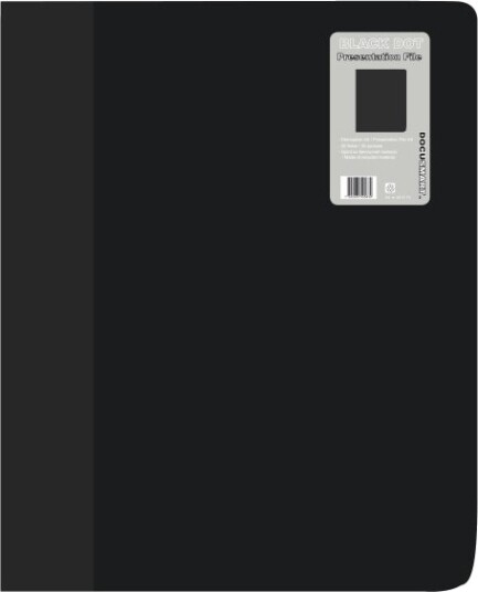 Demomappe Bnt Docusmart Sort 210X297mm Plastik Demomappe Bnt Docusmart Sort 210X297mm Plastik