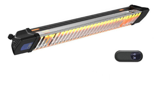 Other Brand Frico Infraflex varmelampe 1200W IP55 - Svart