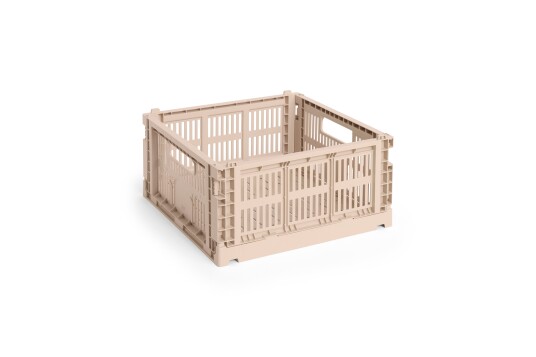 Hay Colour Crate Medium Square Oppbevaring Powder Hay Colour Crate Medium Square Oppbevaring Powder