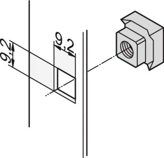 Schroff Firkantet Jordingsmutter M6 4 Kant Jordingsmutter D3.5 50 Stk 21101171 21101171 Schroff Firkantet Jordingsmutter M6 4 Kant Jordingsmutter D3.5 50 Stk 21101171 21101171