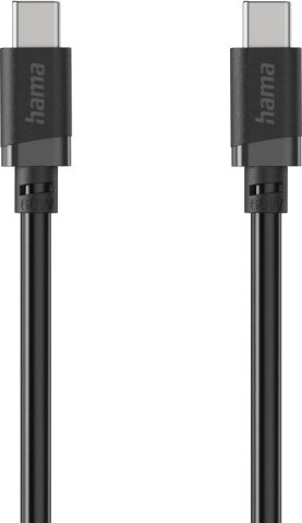 Hama 00201806 1 M Usb C Usb C Usb 2.0 0,48 Gbit/Sek Svart