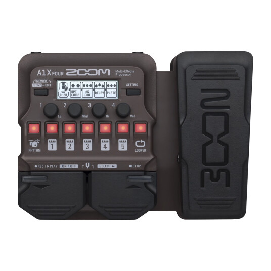 Zoom A1x Four Akustisk Gitar-Prosessor