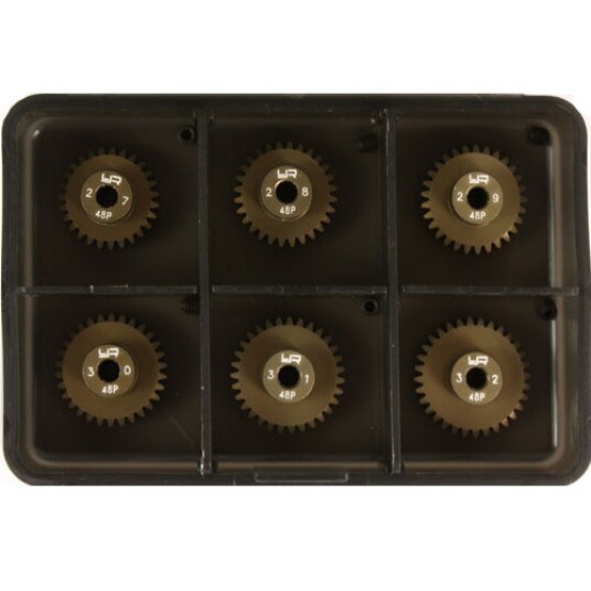 Yeah Racing 48027032 Pinion Gear Super Hard Combo set 48P 27T-3 Yeah Racing 48027032 Pinion Gear Super Hard Combo set 48P 27T-3