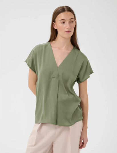 InWear Rindaiw Top Khaki green 36 InWear Rindaiw Top Khaki green 36