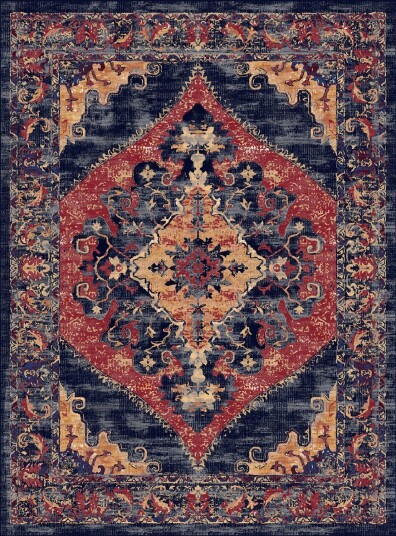 Wilton teppe Tabarka multi Størrelse: 130 x 190 cm