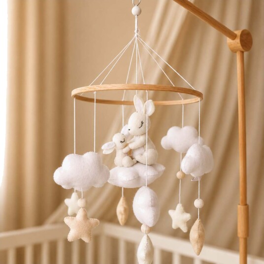 Little Loua Uro, Kaninmamma Med Baby