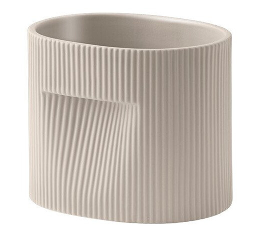 Muuto - Ridge Planter H15 Beige - Lampemesteren Muuto - Ridge Planter H15 Beige - Lampemesteren