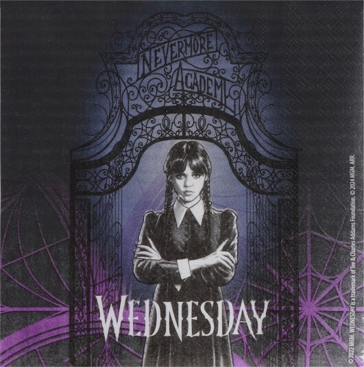 Servietter Wednesday   20 pakning