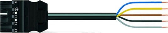 Wago 771-9995/217-701 Kabling 5G2,5 mm², Hf Ha/Fri 7 m