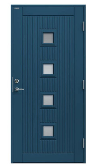 Ytterdør Diplomat Nike Sotet Glass
