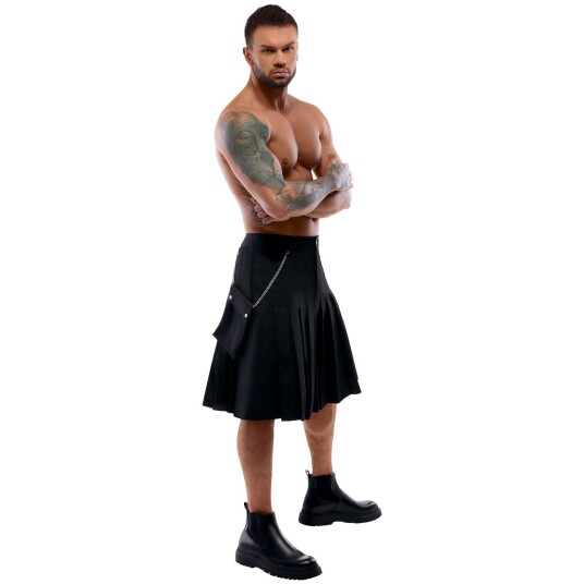 Svenjoyment Kilt - Svart - L