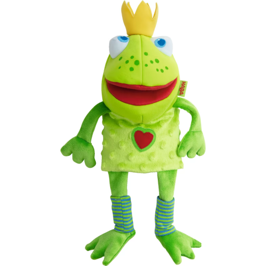 Haba Hånddukke 26 cm Froskekonge