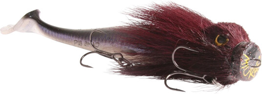 Miuras Mouse Pig Shad, 26cm, 115g - Spotted Bullhead Miuras Mouse Pig Shad, 26cm, 115g - Spotted Bullhead