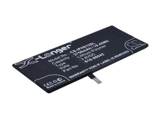Apple iPhone 6S+ batteri (2750 mAh 3.8 V) Apple iPhone 6S+ batteri (2750 mAh 3.8 V)