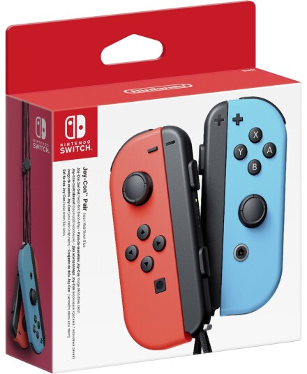 Nintendo Switch Joy-Con Kontrollerpar Neonrød/Neonblå