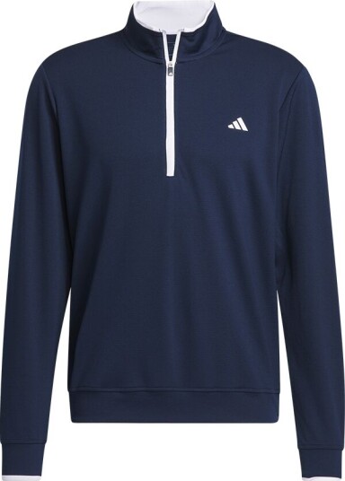 Adidas Quarter Zip Pullover 24 Genser Herre Navy S