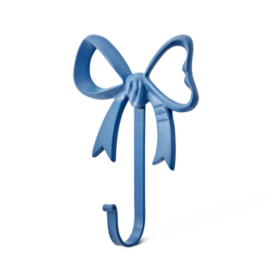 Rice Metal Hook in Bow Shape Blue Rice Metal Hook in Bow Shape Blue