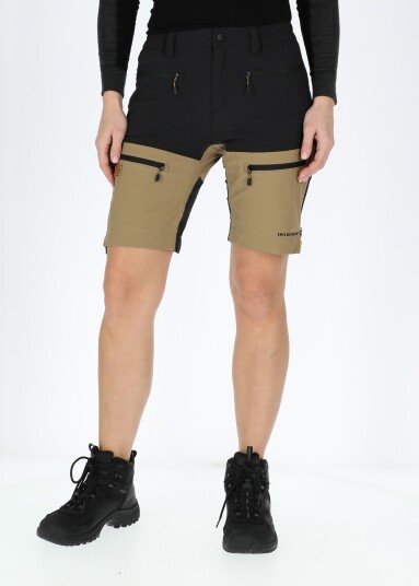 Swedemount Lofoten Stretch Shorts W Black/Khaki 44 Shorts