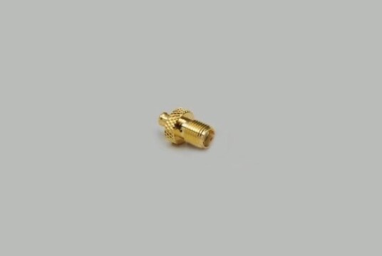 Bkl Electronic 0416314 Mcx-Adapter Mcx-Stecker - Sma-Buchse 1 St., Mcx, Sma, 50 O, Gull