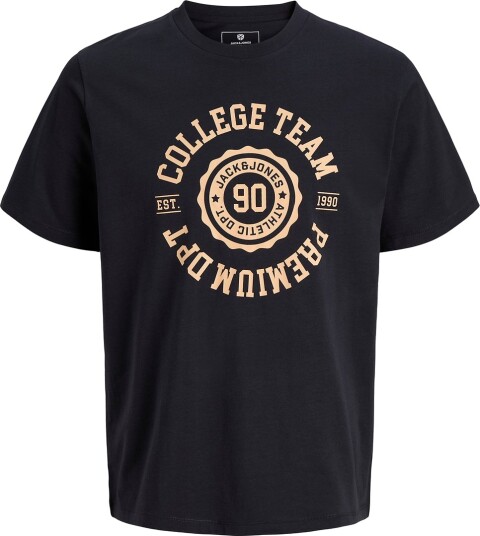 Jack & Jones T skjorte JrpBluzander Dark Navy Jack & Jones 10 år (140) T skjorte Beige Marineblå Svart