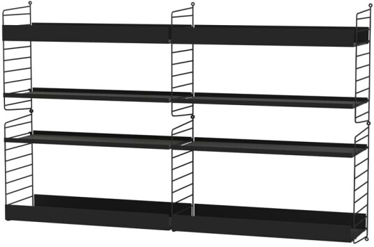 String stue svart Kombinasjon L