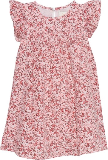 Creamie Kjole Cloud m. Blomster Creamie 1½ år 86 Kjole Hvit Rosa
