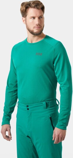 Helly Hansen Herre Lifa Active Crew Varmt Basislag Grønn L