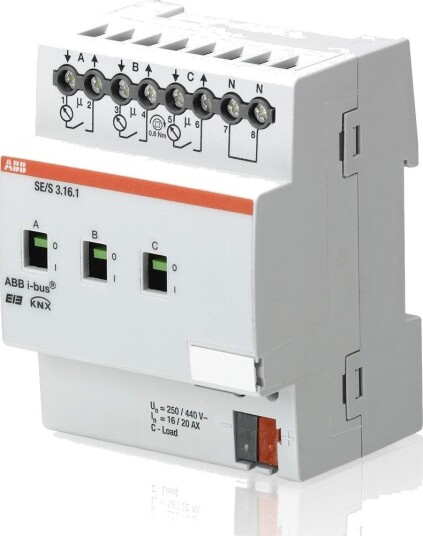 Abb Energiaktuator 2Cdg110136R0011 3 Kanaler, 16/20 A